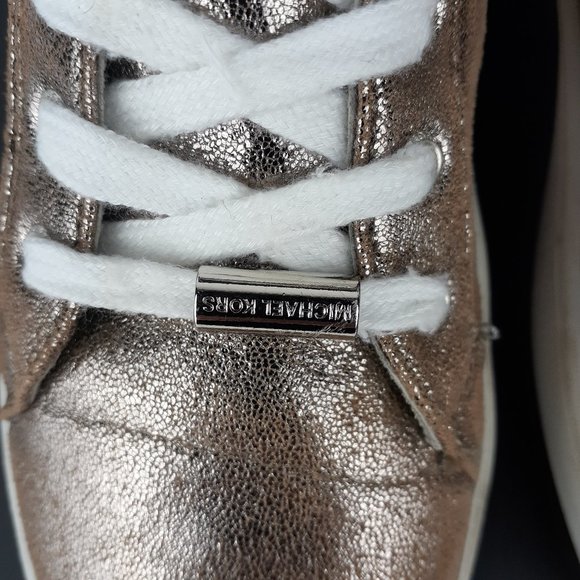Michael Kors Studded High Top Sneaker Size 5 - Picture 7 of 15